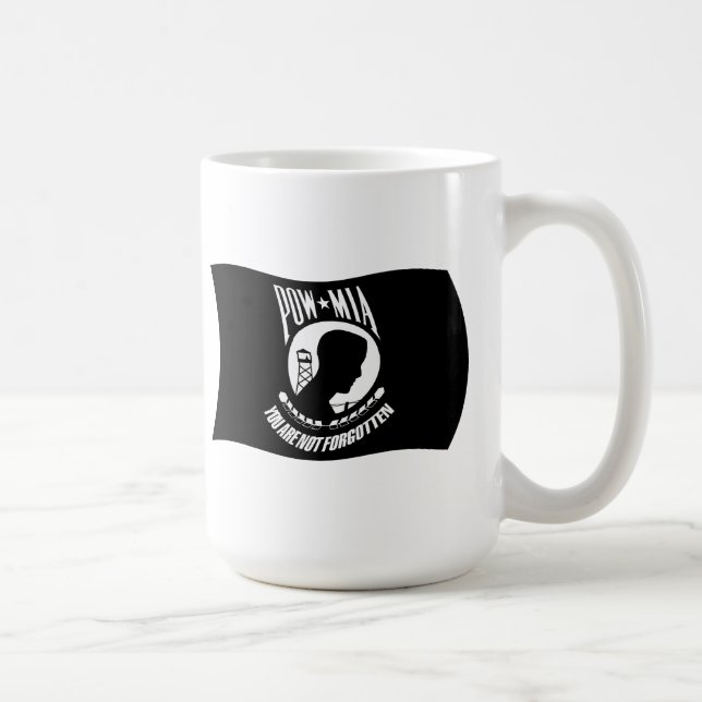 Mug Drapeau des POW & MIA (Droite)