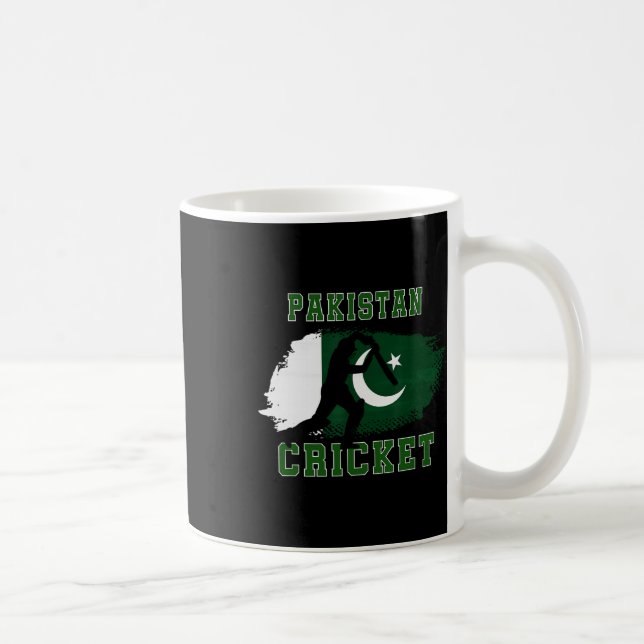 Mug Drapeau des Supporters de Cricket Pakistan Cricket (Droite)
