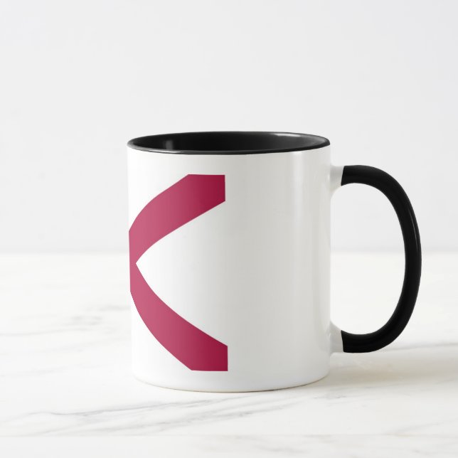 Mug Drapeau d'état de l'Alabama (Droite)