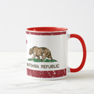 Mug Drapeau d'état de République de la Californie