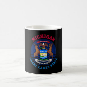 MUG DRAPEAU D'ÉTAT DES GRANDS LACS DE MICHIGAN