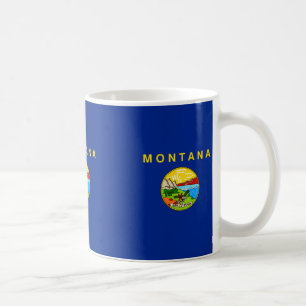 Mug Drapeau d'État du Montana