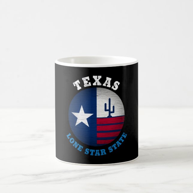 MUG DRAPEAU D'ÉTAT TEXAS LONE STAR (Centre)