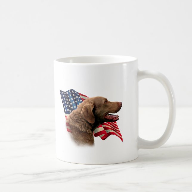 Mug Drapeau d'extraction de la baie Chesapeake (Droite)