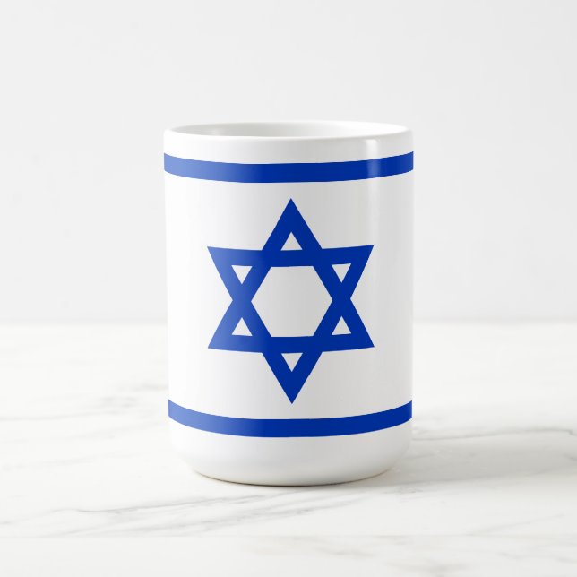 Mug Drapeau d'Israël (Centre)