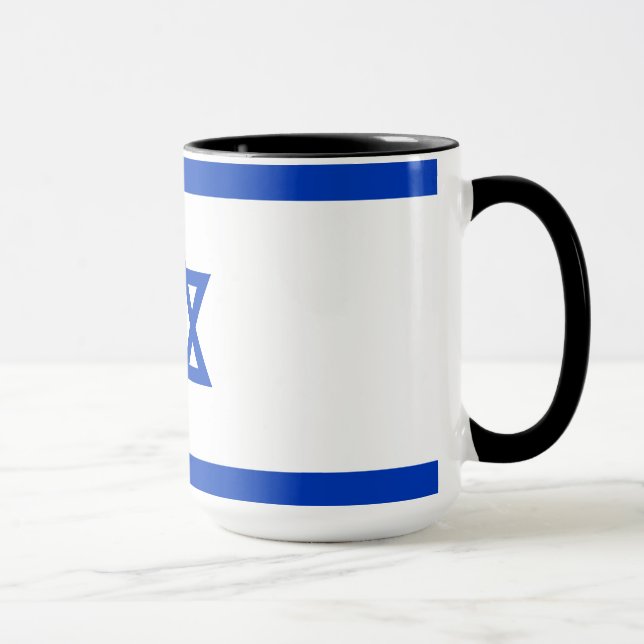 Mug Drapeau d'Israël (Droite)
