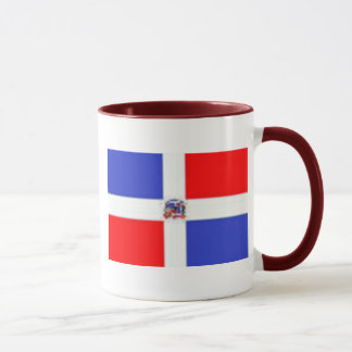 Mug Drapeau dominicain, drapeau dominicain