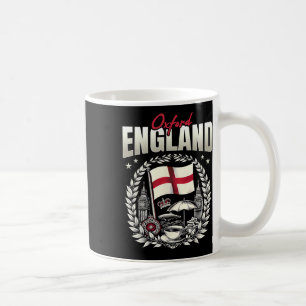 Mug Drapeau d'Oxford Angleterre Souvenir Vacances à Ox