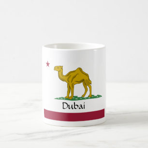 Mug Drapeau drôle de Dubaï