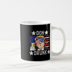 Mug Drapeau drôle du 4 juillet vintage patriotique ivr