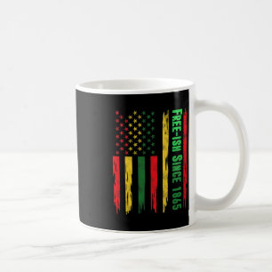 Mug Drapeau du 18ème jour libre Black Pride 1865 Afri