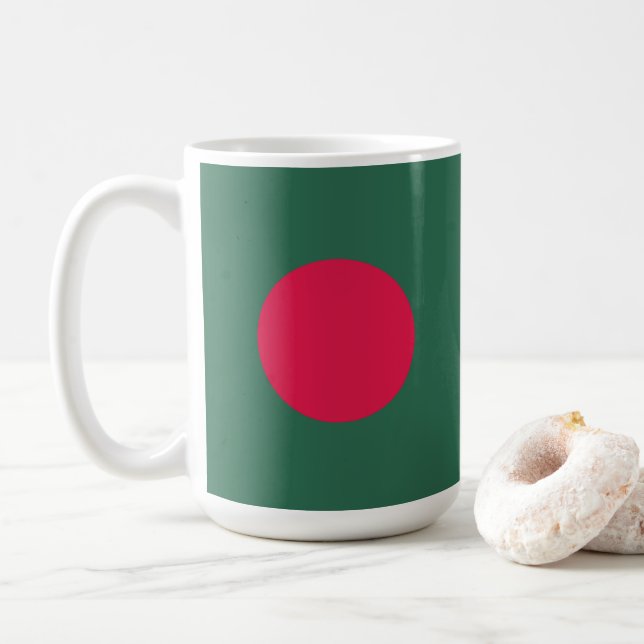 Mug Drapeau du Bangladesh (Avec donut)