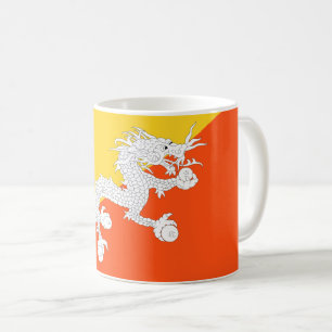Mug Drapeau du Bhoutan