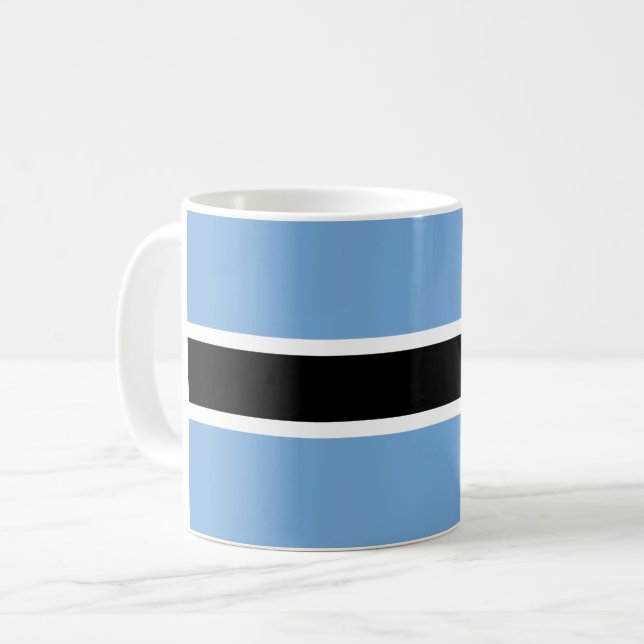 Mug Drapeau du Botswana (Devant gauche)