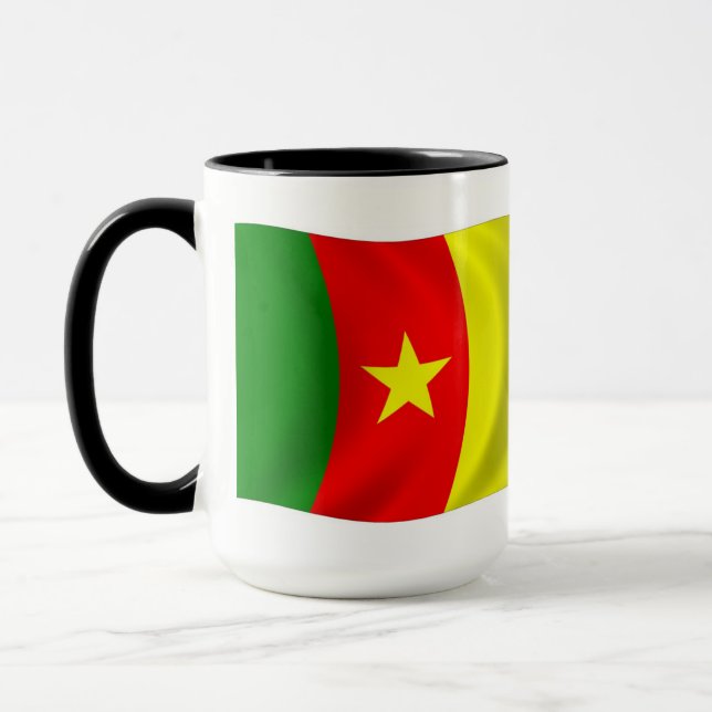 Mug Drapeau du Cameroun (Gauche)