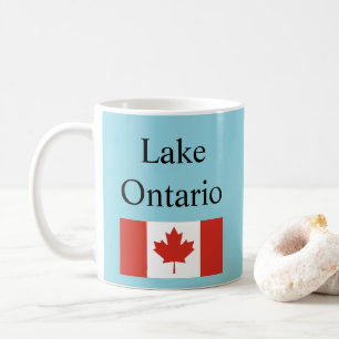Mug Drapeau du Canada lac Ontario