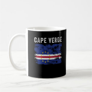 Mug Drapeau du Cap-Vert en détresse