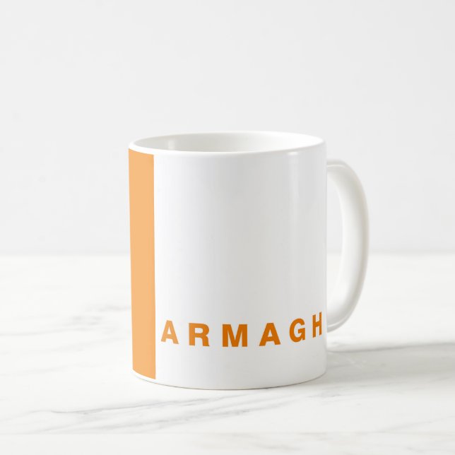 Mug Drapeau du comté d'Armagh symbole irlande du nord (Devant droit)