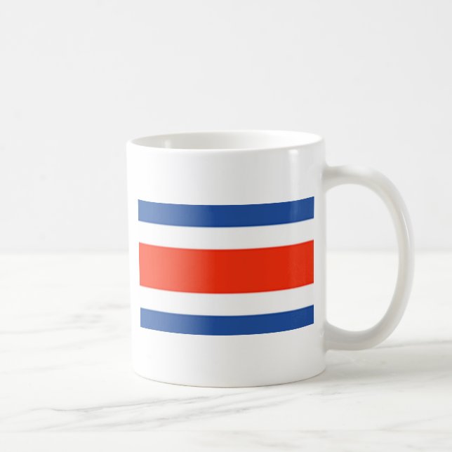 Mug Drapeau du Costa Rica (Droite)