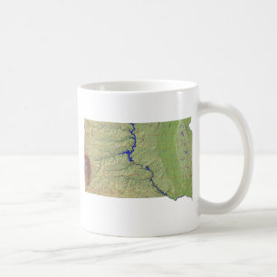 Mug Drapeau du Dakota du Sud + Musique de carte