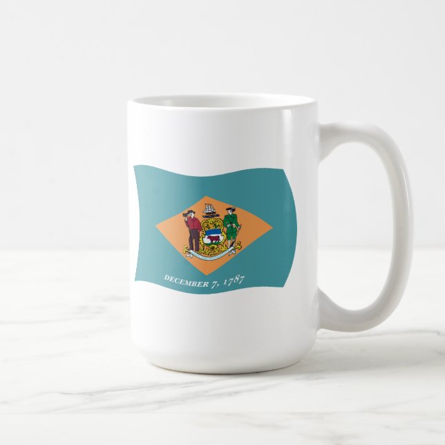 Mug Drapeau du Delaware (Droite)