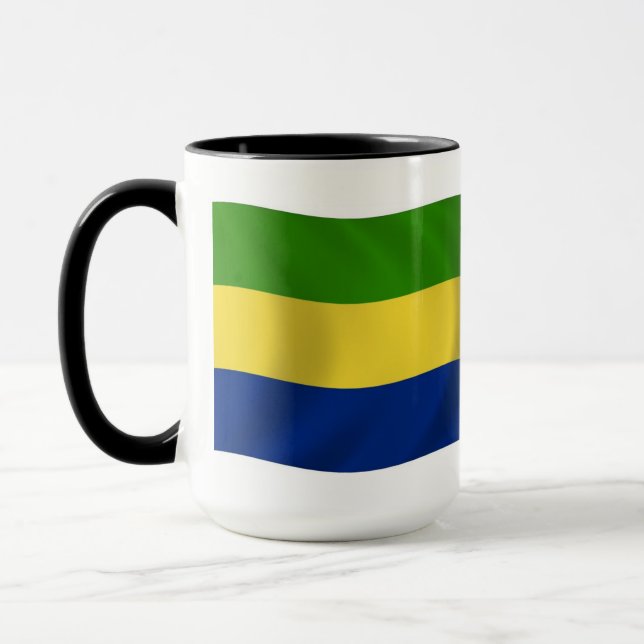 Mug Drapeau du Gabon (Gauche)