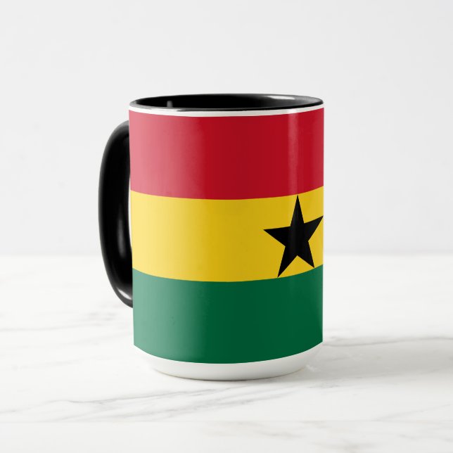 Mug Drapeau du Ghana (Devant gauche)