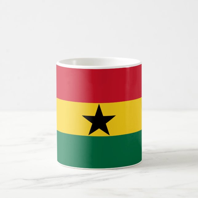 Mug Drapeau du Ghana (Centre)