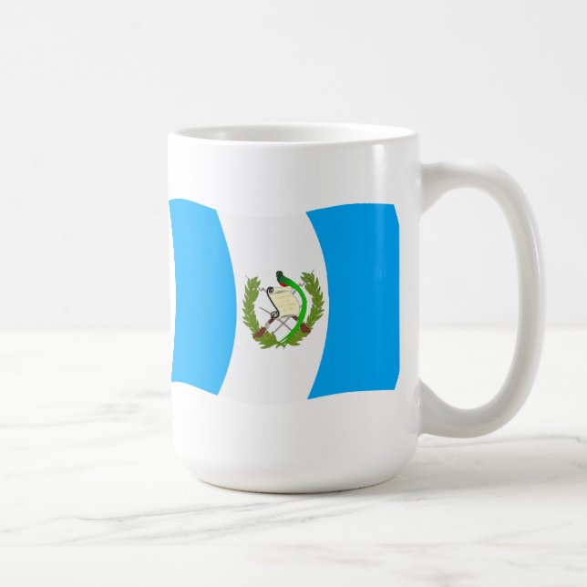 Mug Drapeau du Guatemala (Droite)
