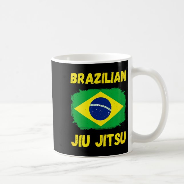 Mug Drapeau du Jiu Jitsu Brésilien (Droite)