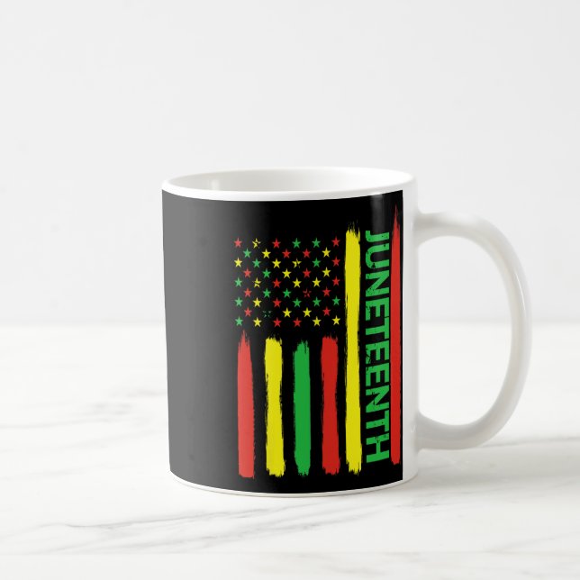 Mug Drapeau Du Jour De L'Histoire Noire Noir Son (Droite)