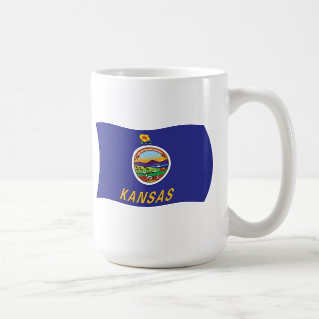 Mug Drapeau du Kansas (Droite)