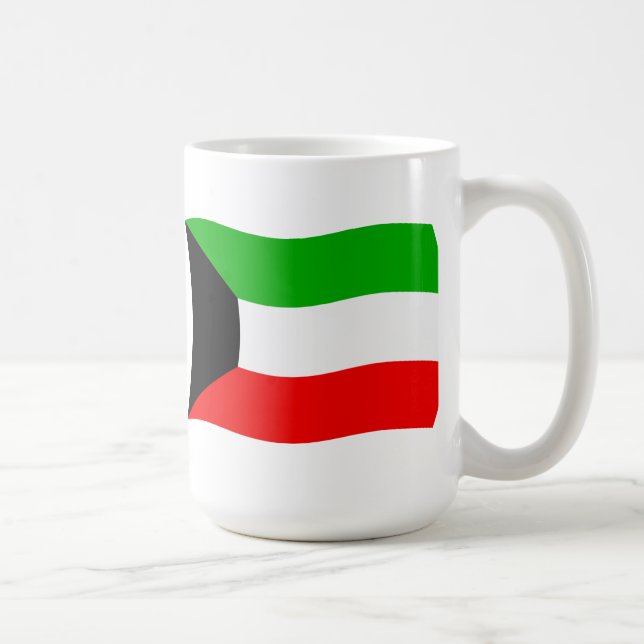 Mug Drapeau du Koweït (Droite)