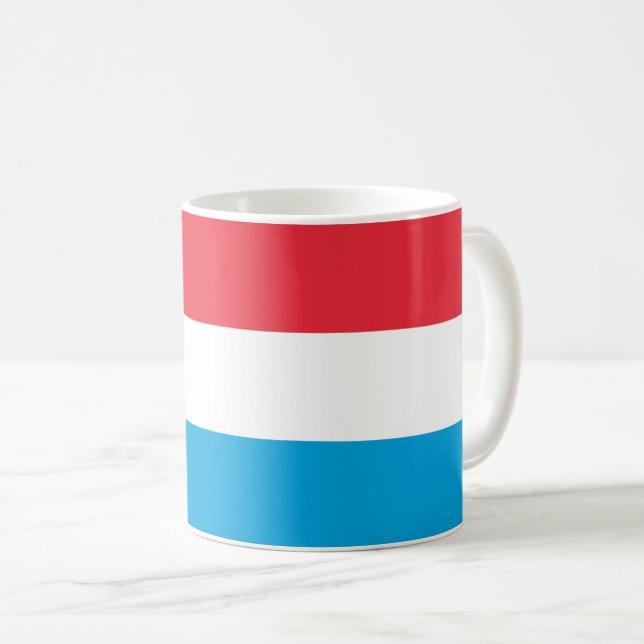 Mug Drapeau du Luxembourg (Devant droit)