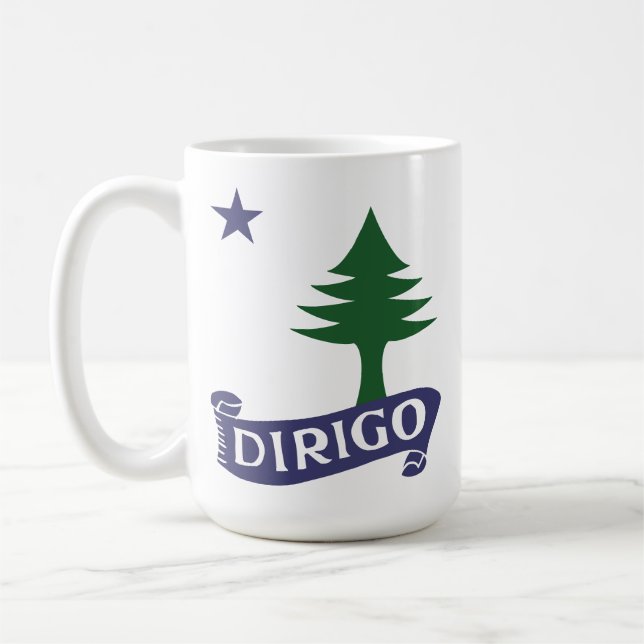 Mug Drapeau du Maine de 1901 (Gauche)