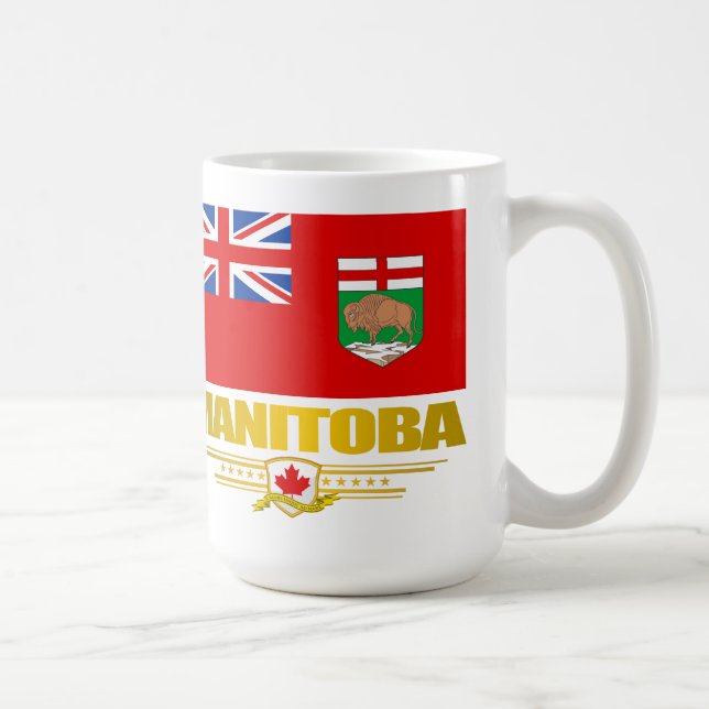 Mug Drapeau du Manitoba (Droite)