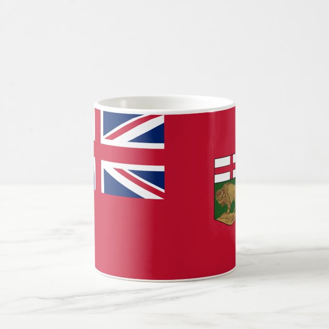 Mug Drapeau du Manitoba (Centre)
