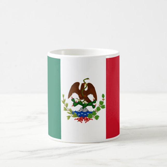 Mug Drapeau du Mexique Drapeau de la République : 1824 (Centre)