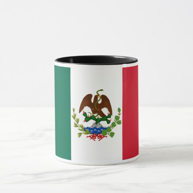 Mug Drapeau du Mexique Drapeau de la République : 1824 (Centre)