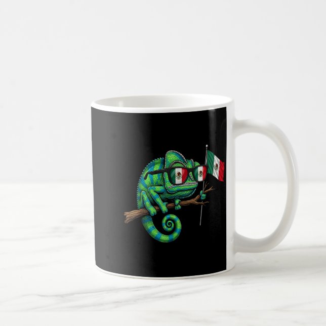 Mug Drapeau du Mexique fierté mexicaine racines mexica (Droite)