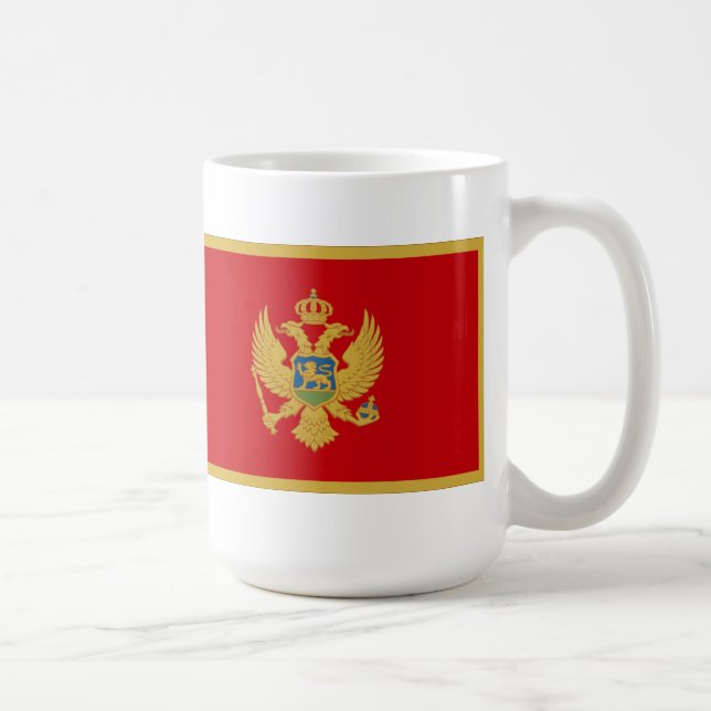Mug Drapeau du Monténégro (Droite)