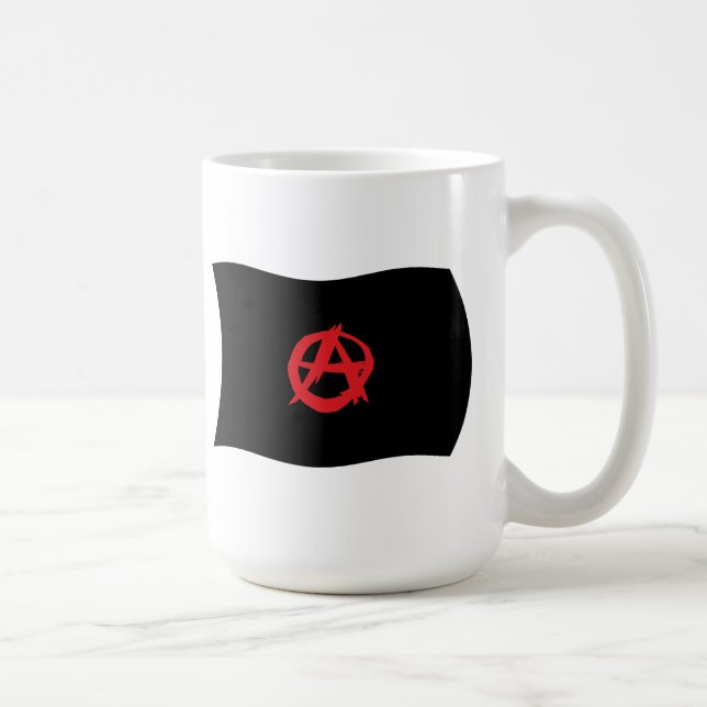 Mug Drapeau du Mouvement Anarchiste (Droite)