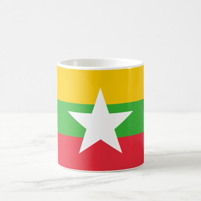 Mug Drapeau du Myanmar (Centre)