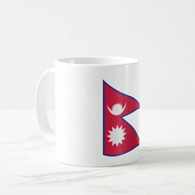 Mug Drapeau du Népal (Devant gauche)