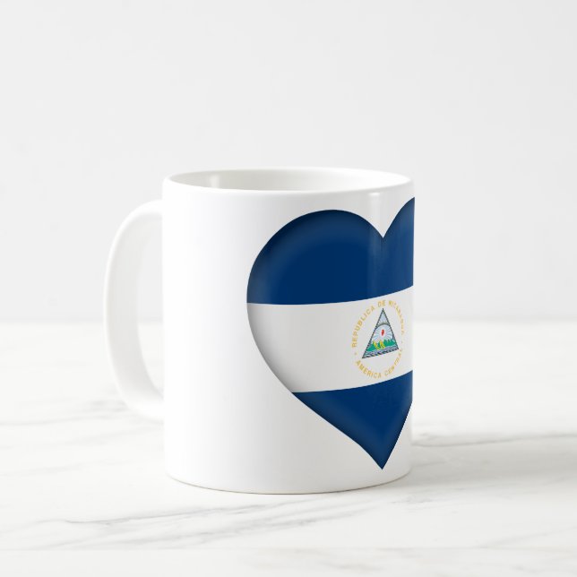 Mug Drapeau du Nicaragua (Devant gauche)
