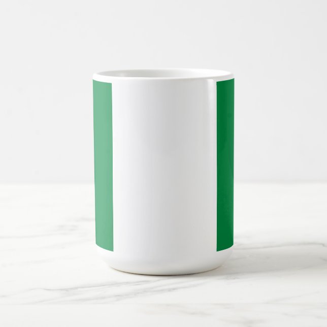 Mug Drapeau du Nigeria (Centre)