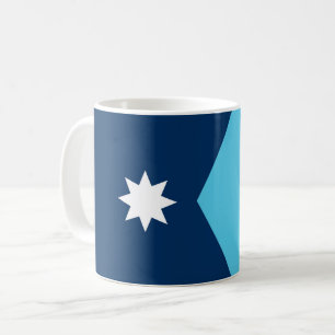 Mug drapeau du nouvel État du Minnesota symbole USA Am