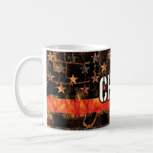 Mug Drapeau du pompier