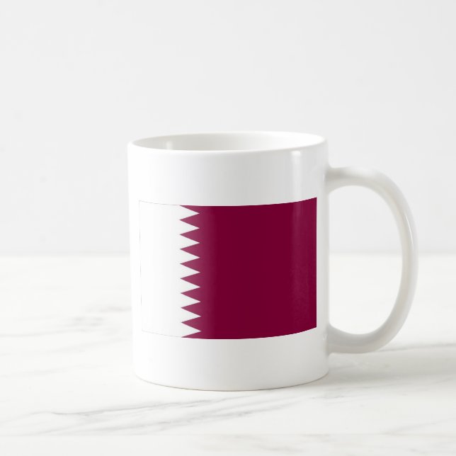 Mug Drapeau du Qatar (Droite)