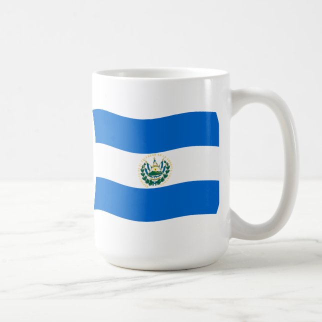 Mug Drapeau du Salvador (Droite)